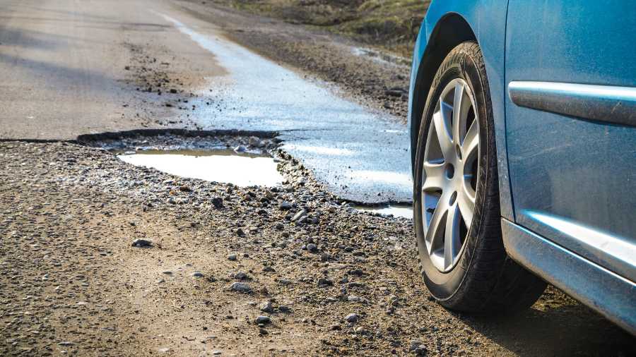 run down roads