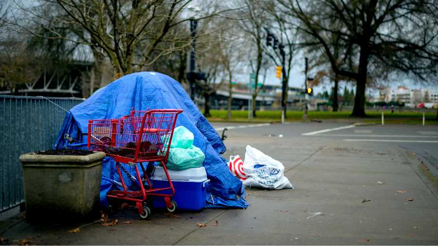 Sleeping in Streets